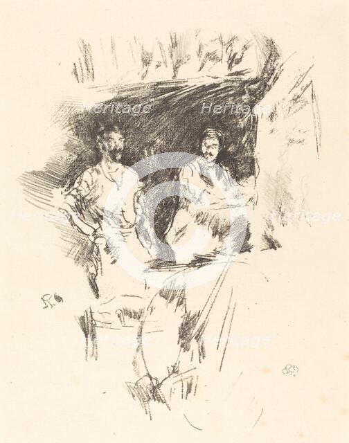 The Brothers, 1895/1896. Creator: James Abbott McNeill Whistler.