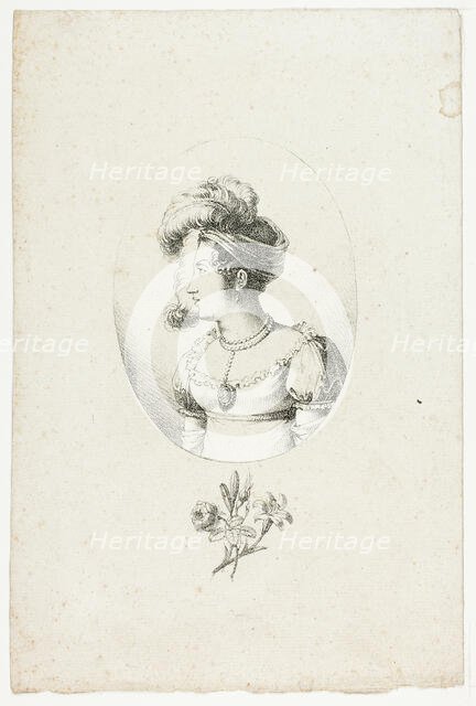 Portrait of the Duchesse de Berry, 1815/16. Creator: Francois Pascal Simon Gerard.