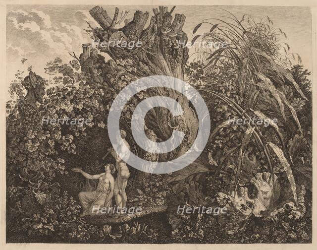 An Offering to Pan, c. 1810. Creator: Carl Wilhelm Kolbe the elder.