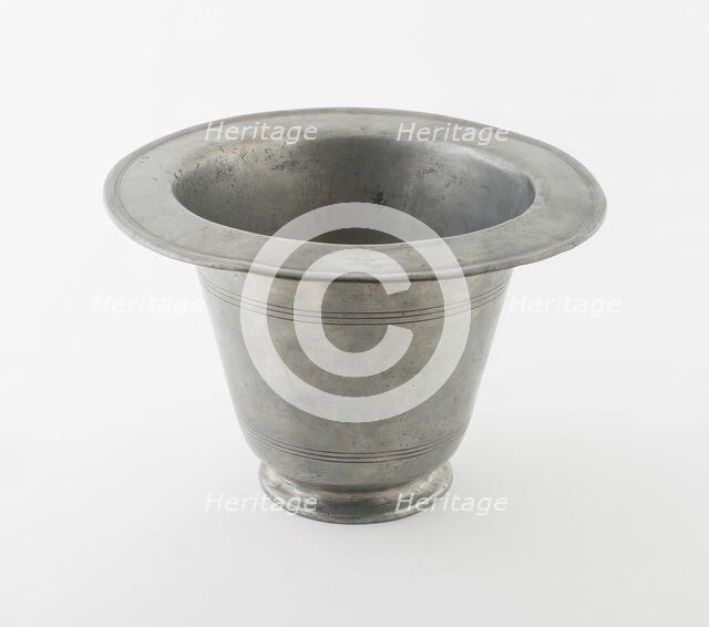 Commode Pot, England, c. 1780. Creator: Birch and Villers (John Birch and William Villers).