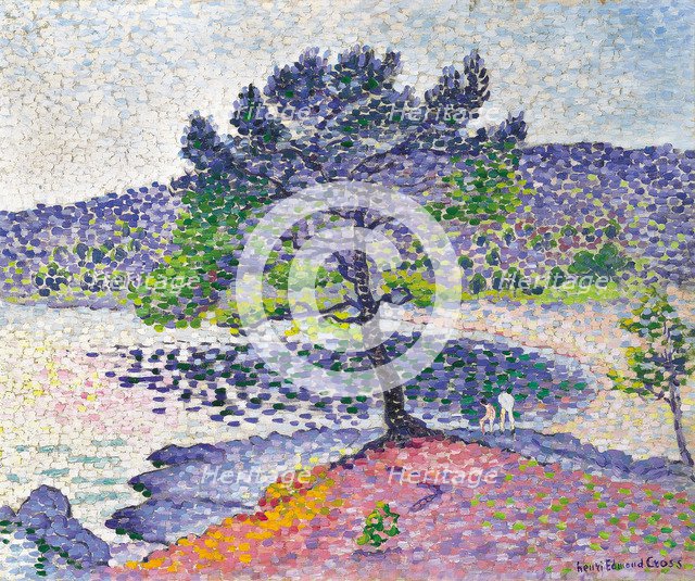 Beach, Evening Effect, 1902. Artist: Cross, Henri Edmond (1856-1910)