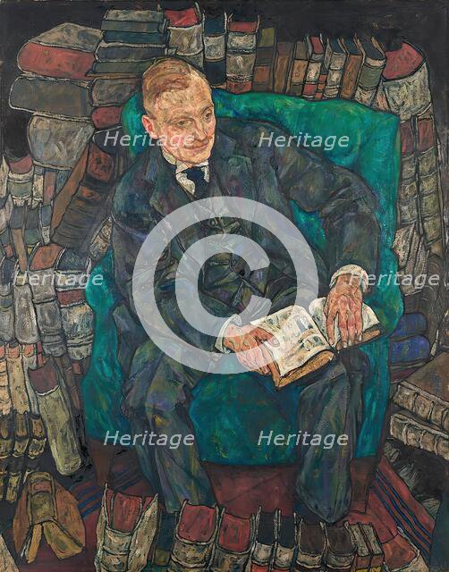 Dr. Hugo Koller, 1918. Creator: Egon Schiele.