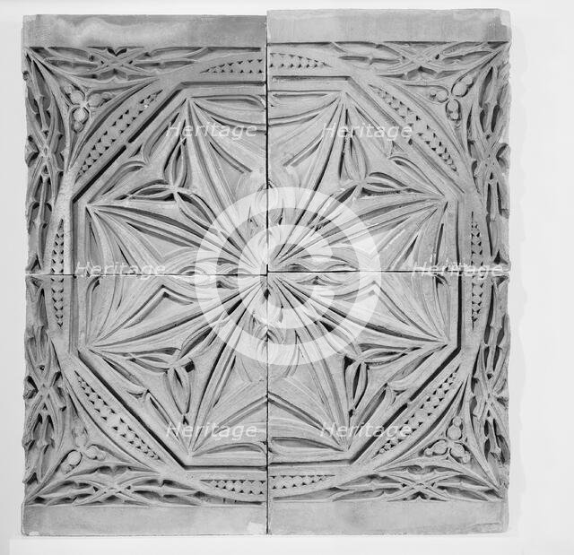 Saint Nicholas Hotel: Spandrel Panel, 1892/93. Creator: Adler & Sullivan.