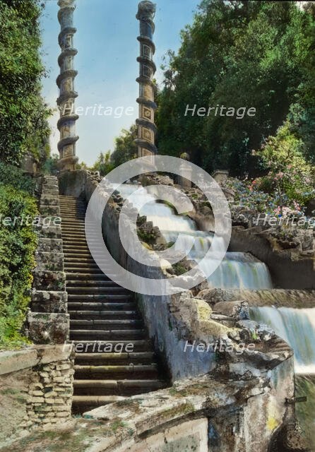 Villa Aldobrandini, Frascati, Lazio, Italy, 1925. Creator: Frances Benjamin Johnston.