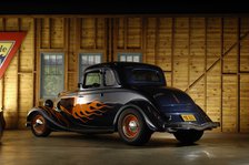 Ford Custom 1934. Artist: Simon Clay.