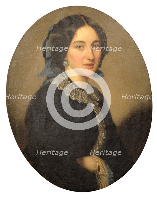 Portrait of Maria Alexeevna Sukhotina (1830-1889), née Dyakova.