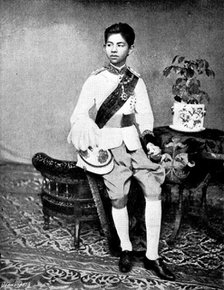 The late Crown Prince of Siam: Somdetch Chowfa Maha Vajirunhis, 1895. Creator: Unknown.