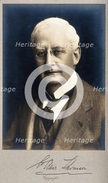 Sir St Clair Thomson. Creator: Elliott & Fry.