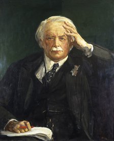 'David, 1st Earl Lloyd George', (1863-1945), 1935. Artist: Sir John Lavery.