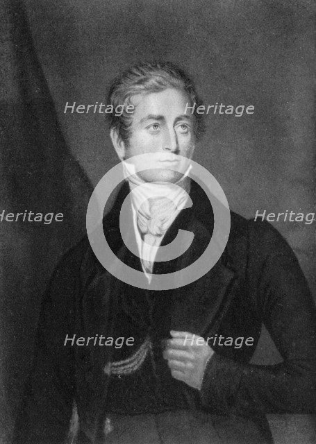 Sir Robert Peel, 2nd Baronet, British Prime Minister, 1853 (1910).Artist: George Baxter