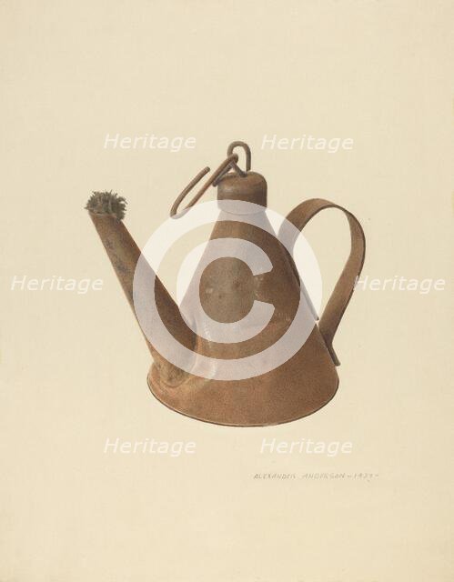 Torch, 1939. Creator: Elmer G Anderson.