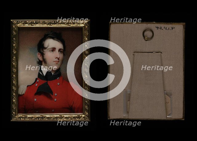 Lieutenant John Trumbull Ray, ca. 1814. Creator: Andrew Robertson.