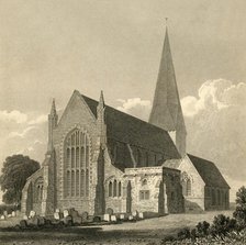 'Horsham Church', 1835. Creator: Charles J Smith.