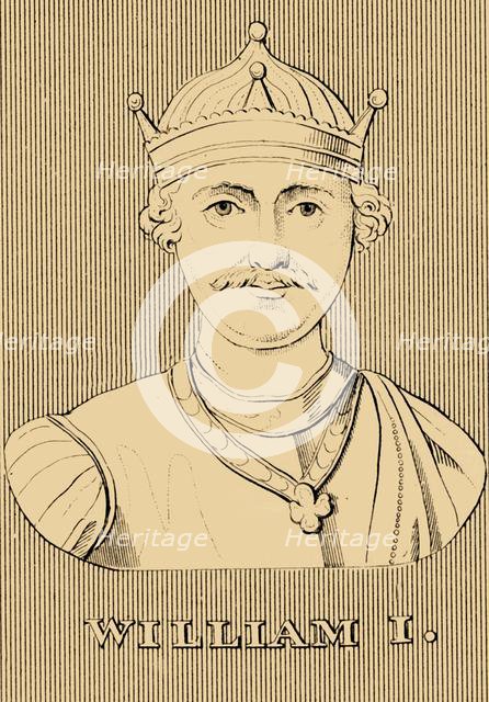 'William I', (c1028-1087), 1830. Creator: Unknown.