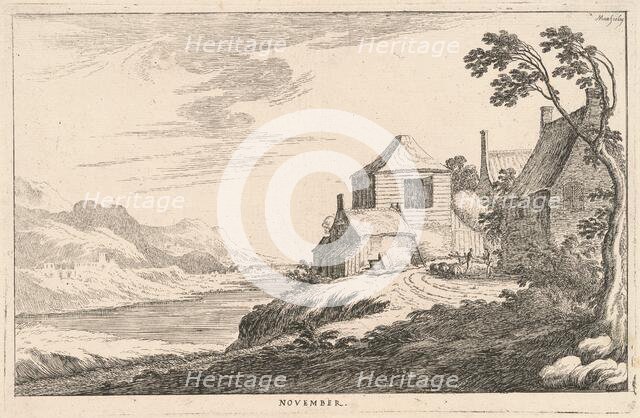 November, late 17th century. Creator: Lodovico Mattioli.