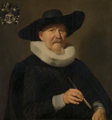 Portrait of a Man, probably Hans van Hogendorp, c1636. Creator: Thomas de Keyser.