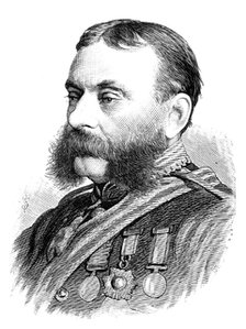 The late Sir Henry Maxse, Governor of Newfoundland, 1883. Creator: Unknown.