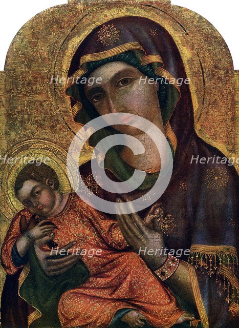 'Madonna of Most', before 1350 (1955). Artist: Unknown