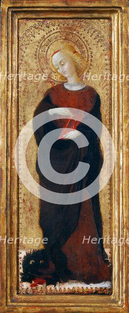 Saint Margaret, c. 1435. Creator: Sassetta.