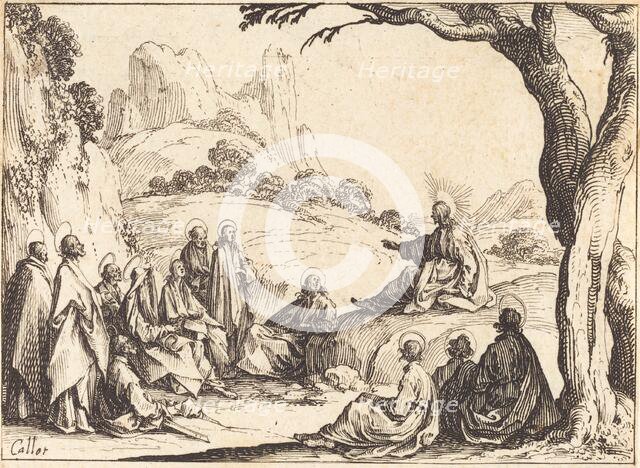 Sermon on the Mount, 1635. Creator: Jacques Callot.