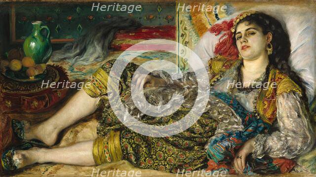Odalisque, 1870. Creator: Pierre-Auguste Renoir.