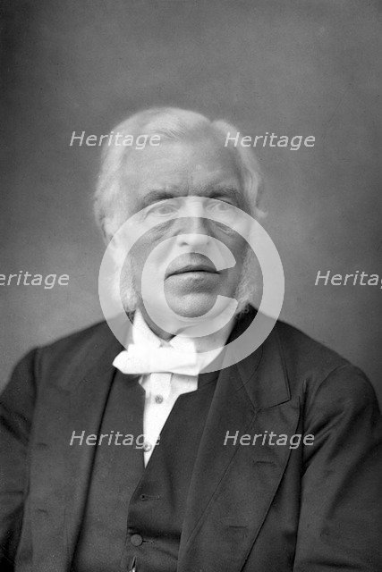 Reverend Henry Allon (1818-1892), English nonconformist divine, 1890.Artist: W&D Downey