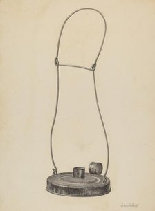 Lantern, c. 1940. Creator: Helen Hobart.