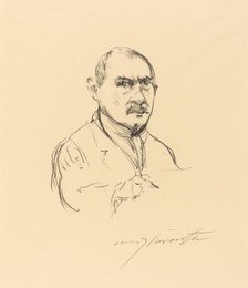 Selbstbildnis (Self-Portrait), 1914. Creator: Lovis Corinth.