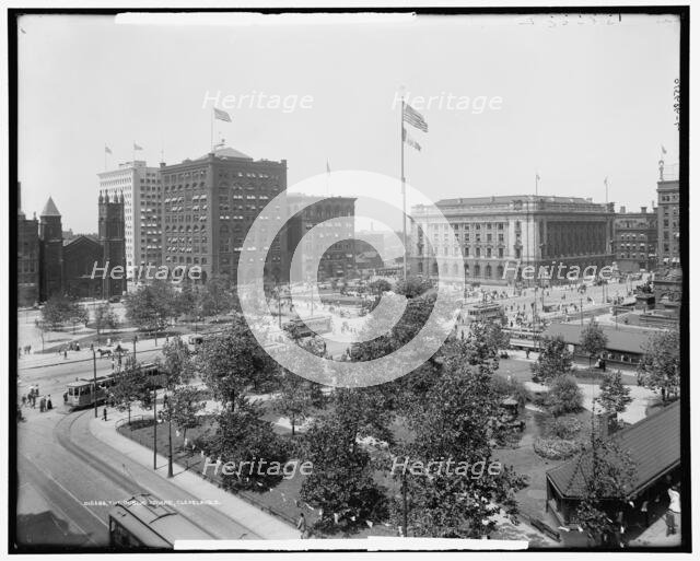 The Public Square, Cleveland, Ohio, between 1900 and 1915. Creator: Unknown.