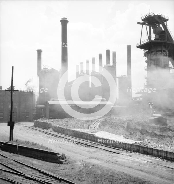 Sloss-Sheffield Steel and Iron Company, Birmingham, Alabama, 1936. Creator: Dorothea Lange.