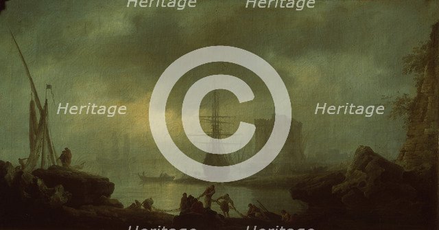 View of the Sea. Mist. Artist: Vernet, Claude Joseph (1714-1789)