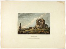 Temple of Hope, plate twenty-four from the Ruins of Rome, published February 1, 1798. Creator: Matthew Dubourg.