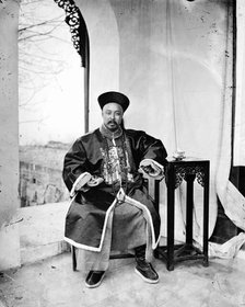 A Mandarin official, Late Qing China, 1869. Creator: John Thomson.