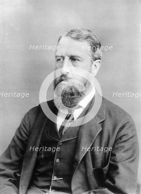 The Duke of Devonshire, c1891-1908.Artist: Russell & Sons