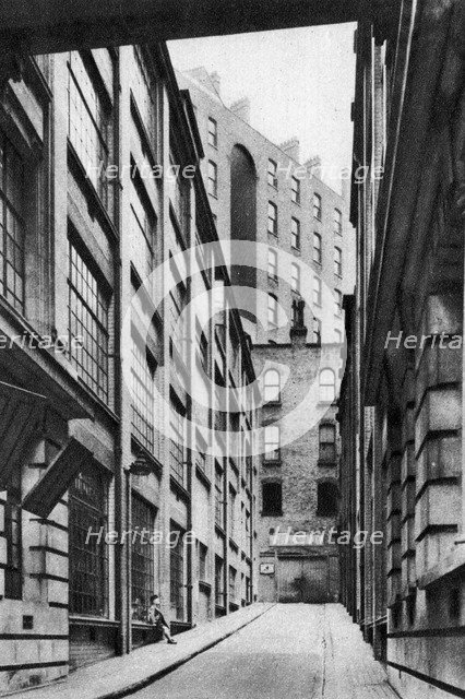 Newcastle Street, London, 1926-1927.Artist: McLeish