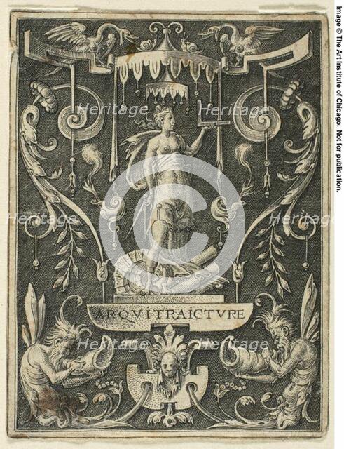 Architecture, n.d. Creator: Etienne Delaune.