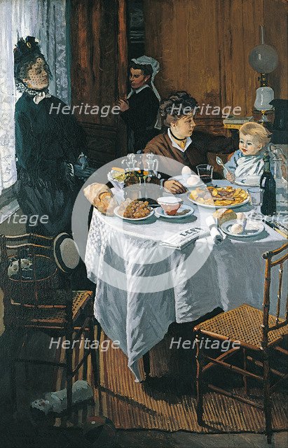 The Luncheon (Le Déjeuner). Artist: Monet, Claude (1840-1926)