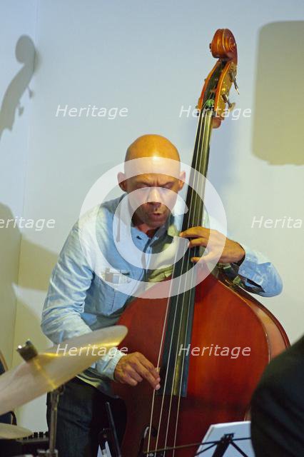 Miles Danso, Splash Point Jazz, Eastbourne, East Sussex, UK, 28 Aug 2019. Creator: Brian O'Connor.