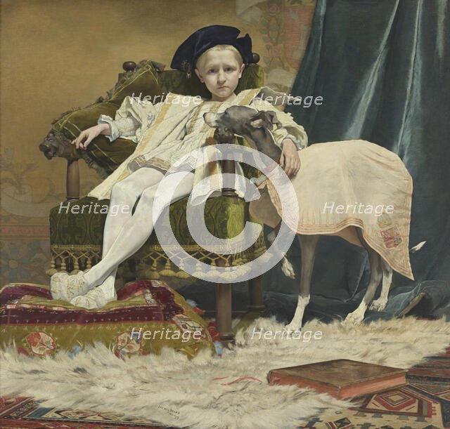 Charles V as a Child, (c1500s), 1879. Creator: Jan Van Beers.