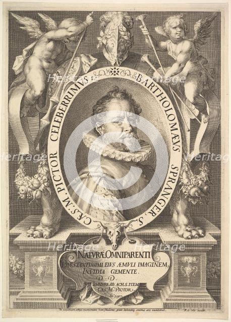 Bartholomeus Spranger, ca. 1618. Creators: Jan Muller, Hans von Aachen.