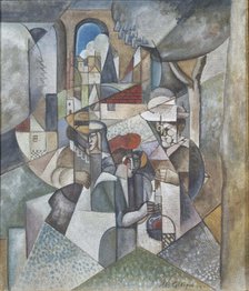 Women Sewing. Creator: Gleizes, Albert (1881-1953).