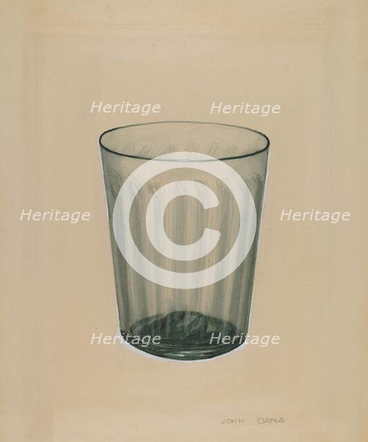 Flip Glass, c. 1940. Creator: John Dana.