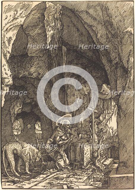 Saint Jerome in the Cave, 1515. Creator: Albrecht Altdorfer.
