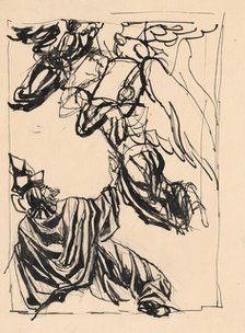 Biblical scene, 1940-1944. Creator: Ján Novák.