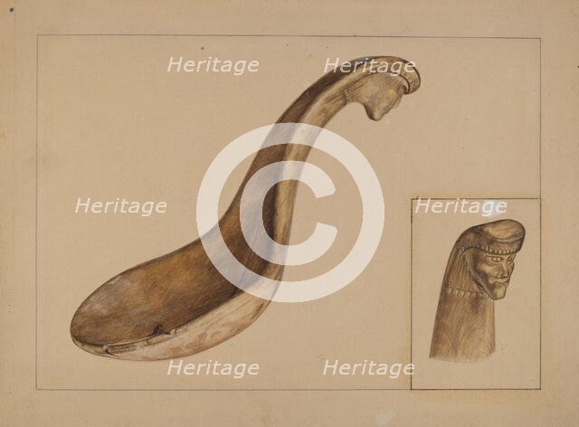 Ladle, c. 1936. Creator: Angelo Bulone.