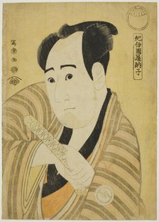 Kinokuniya Tosshi (The actor Sawamura Sojuro III as Kujaku Saburo Narihira), 1794. Creator: Tôshûsai Sharaku.