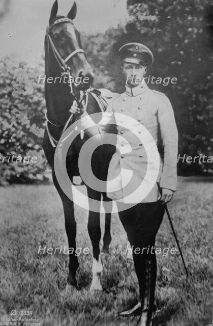 Unser Kronprinz, 1910. Creator: Bain News Service.