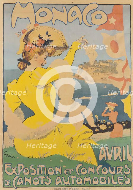 Monaco, c1908. Creator: Grün, Jules-Alexandre (1868-1938).