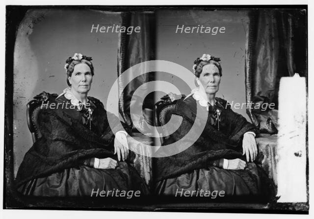 Kendall, Mrs. George (grandmother of L.C. Handy), between 1860 and 1870. Creator: Unknown.