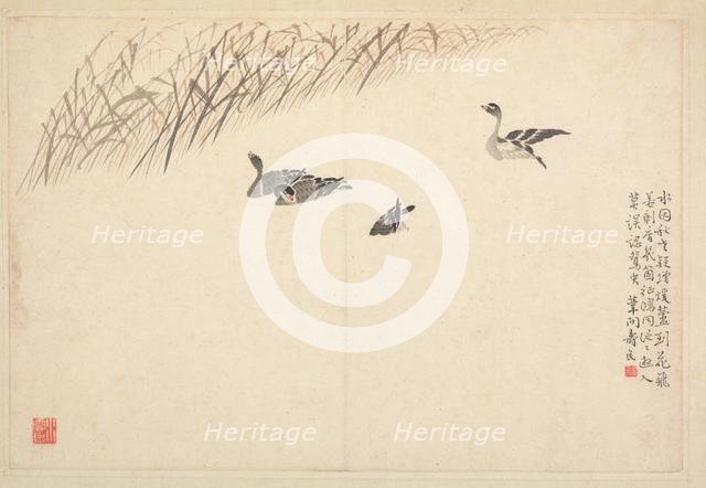 Album of Calligraphy and Paintings, 18th Century. Creator: Bian Shoumin (Chinese, 1684-1752).